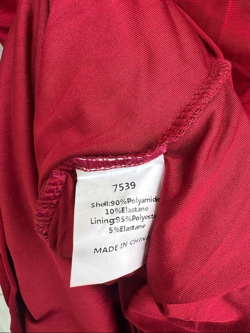 Ruched Red Sleeveless Dress - Picture 4 of 5